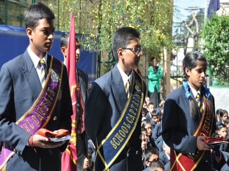 akshat became Captain of SPS school