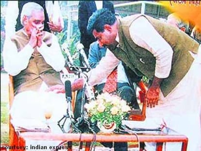 bjp leaders used atal merely for election victory