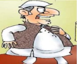 lok sabha candidate doing boot polish in bihar