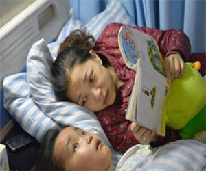 as son died, life of mother was saved