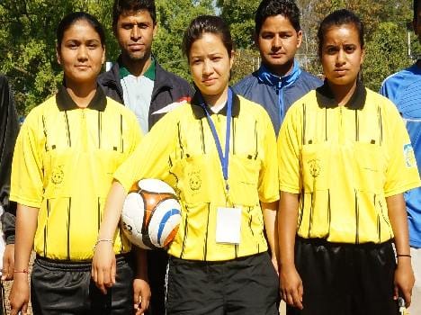 female referee in football