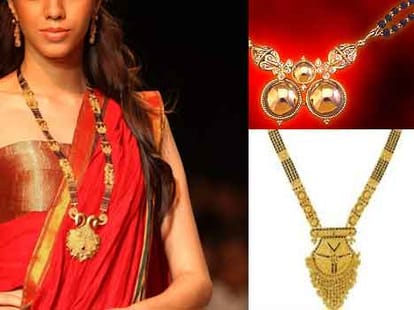 why married women wearing mangalsutra 