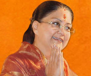 vasundhara raje on imran masood