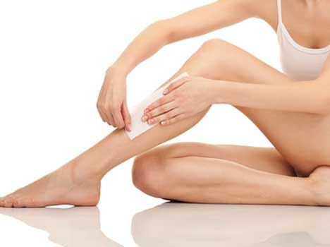 hair removal with waxing