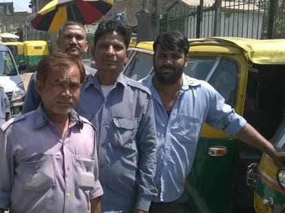 does the auto drivers soppot to kejriwal today?