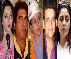 Election Campaign with Celebrities in Harayana