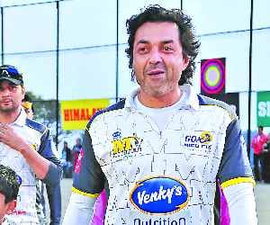 Actor Bobby Deol in Chandigarh