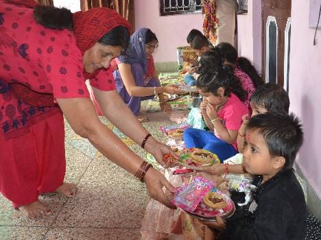 duraga ashtami celebration