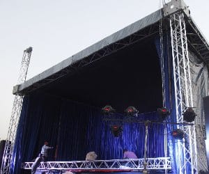 People did not see on the screen Modi's speech