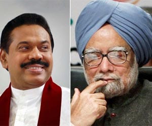 srilankan president thanked pm manmohan singh