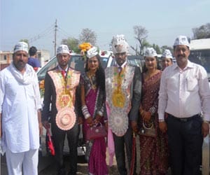 wear aap cap during marriage