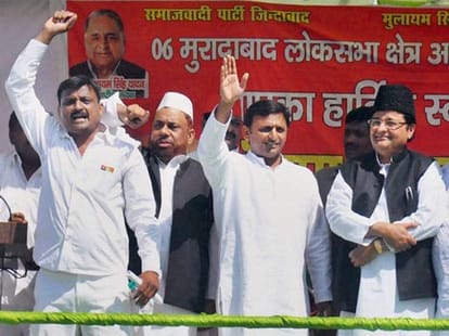 congress is behind gujarat development