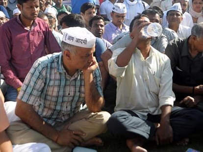 Arvind kejriwal's strike over