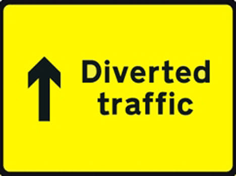 route diversion in dehradun