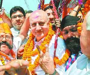 loksabha election 2014, election campaign, anupam kher, bjp