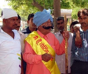 Voting tau is hot trend in gurgaon