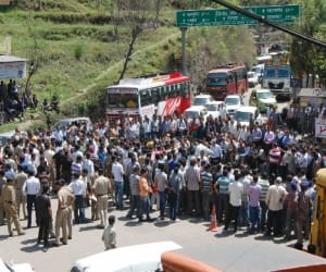 murder in panipat, Jam on highway