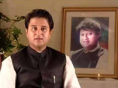 jyotiraditya scindia in 'chunavi chakravyuh'