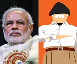 delhi became a prestige issue for rss and modi
