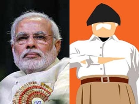 Now RSS on Modi's footsteps