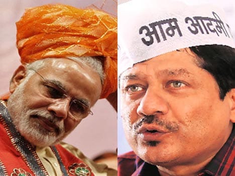 modi rival from aap has also a story on his wives!