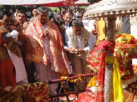 election campaign of harish rawat