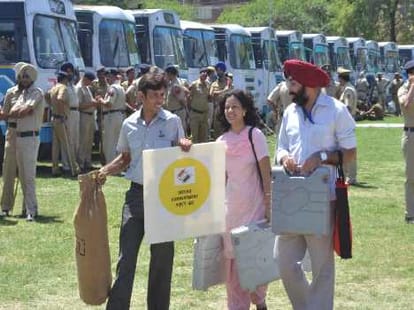 candidate entry ban in village