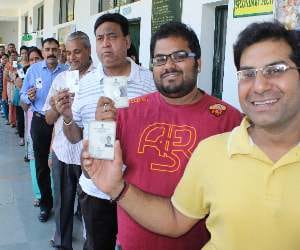 Urban voters vote more in Noida