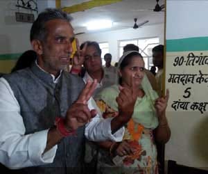 Noida vote for security and development