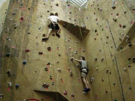 wall climbing champianship at BCS