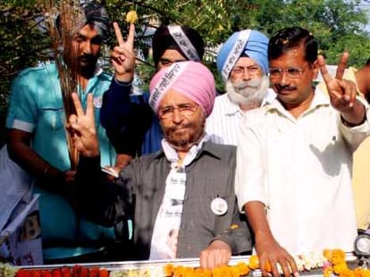 To defeat Modi Will take Mukhtar anshari support: arvind Kejriwal