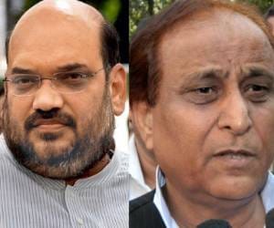FIR filed against amit shah and azam khan