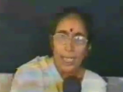 Narendra Modi's wife casts vote in Unjha