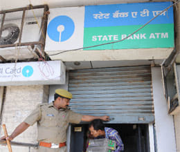 ATM card exchanged, debited four lacs rupees