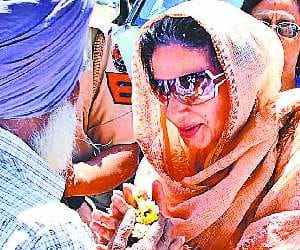congress candidate parneet kaur campaign 