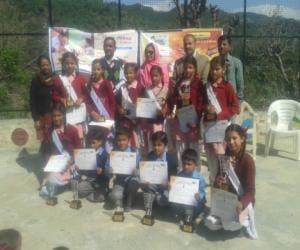 prize distribution cermony at neen school