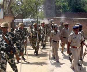 Heavy police force posted in Tavru to stop illegal mining