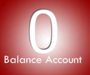 candidates have to open zero balance account 