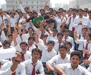 Commotion morning, evening released results of B.Tech