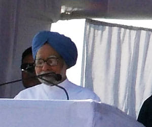 manmohan singh rally in pilibhit