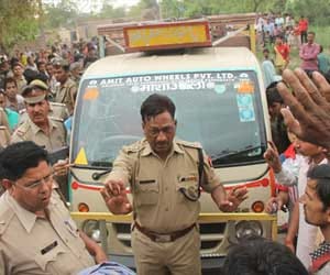 disturbances in muradabad after rape and murder of child