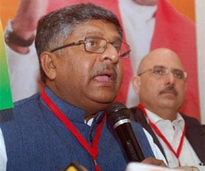 attack on BSNL towers displays separatists' desperation: ravi shankar prasad