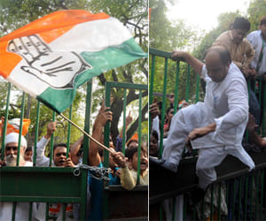 congress leaders gifted bangels to bjp's subramanian swamy