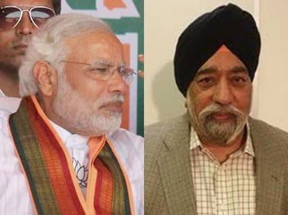 ex sikh head paramjeet singh sarna attacks on narendra modi