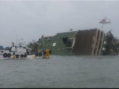 Ship crash issue search operation for missing sailor.