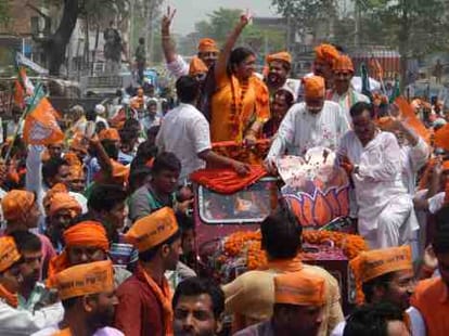 side story on narendra modi speech in amethi