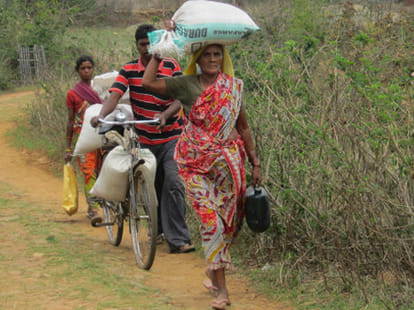 tribal woman voters in jharkhand
