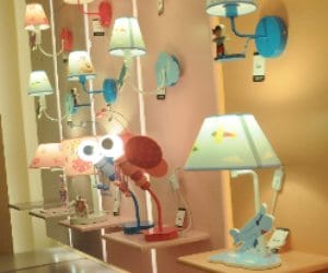 Multiple Color Lights Showroom in Chandigarh