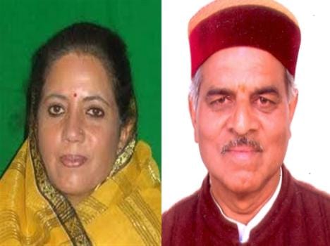 Nomination of Pratibha singh, virender kashyap in himachal