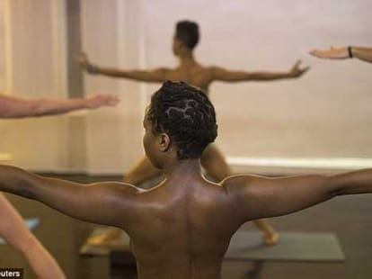 resort where one has to go nude to be part of the festival